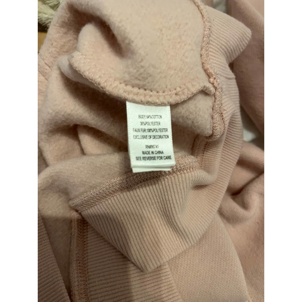 Belle Du Jour sweatshirt pink size Large like new - Picture 5 of 7